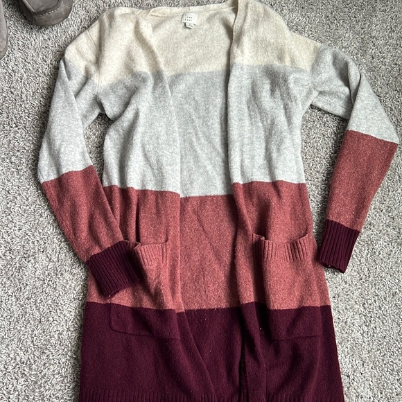A NEW DAY - color block cardigan - Picture 2 of 6